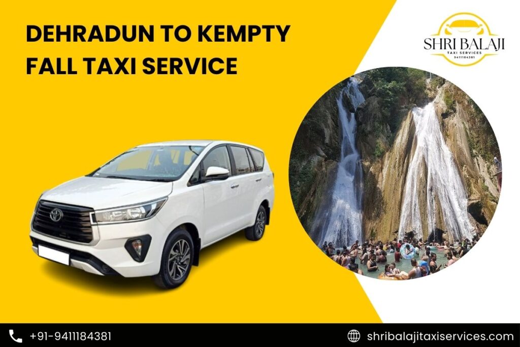 Dehradun to Kempty Fall Taxi Service